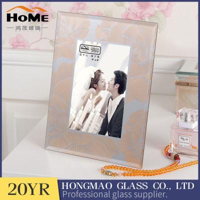 Classic Glass Front Picture Frames / Glass Display Picture Frames Eco Friendly