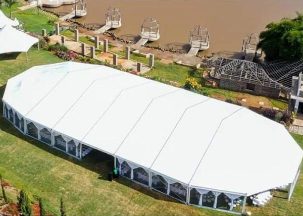 Double Side PVC Luxury 20x60m Wedding Event Tents