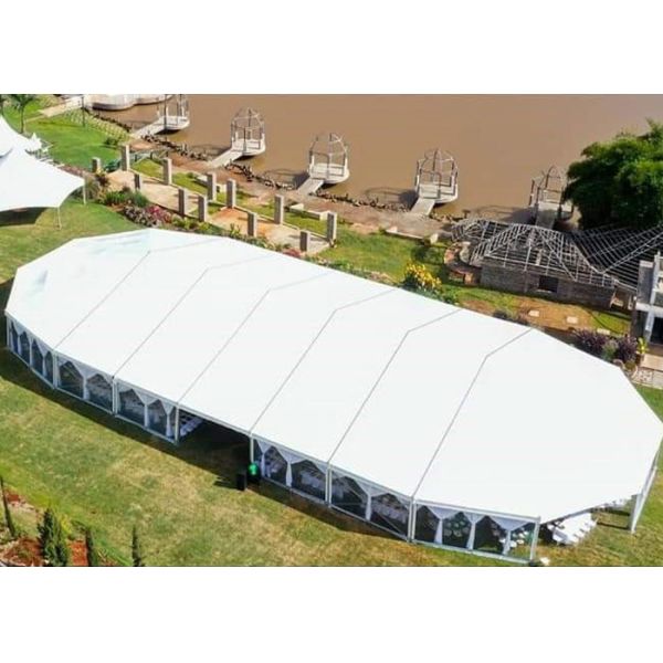 Double Side PVC Luxury 20x60m Wedding Event Tents
