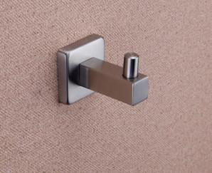 Single Robe hook&Clothing Hook&Hanging Hook83401  (8153)-Square &Stainless steel304&Brush&Bathroom Accessory&Sanitary