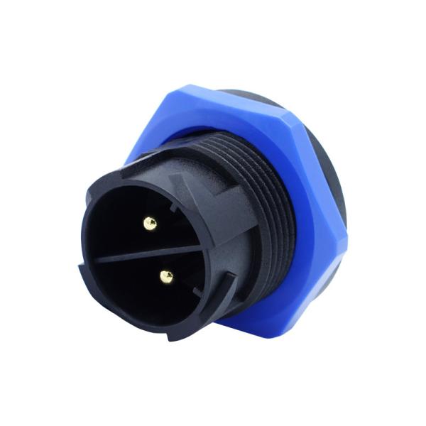 Ebike Waterproof Cable Connector Self-Locking Panel Mount