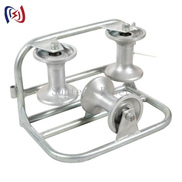 Алюминиевые ролики шнуруя ролики кабеля 200mm сверхмощные