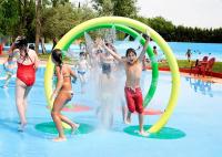 Le cadre en acier badine le terrain de jeu de l'eau, fontaine d'eau d'équipement de jeu de l'eau