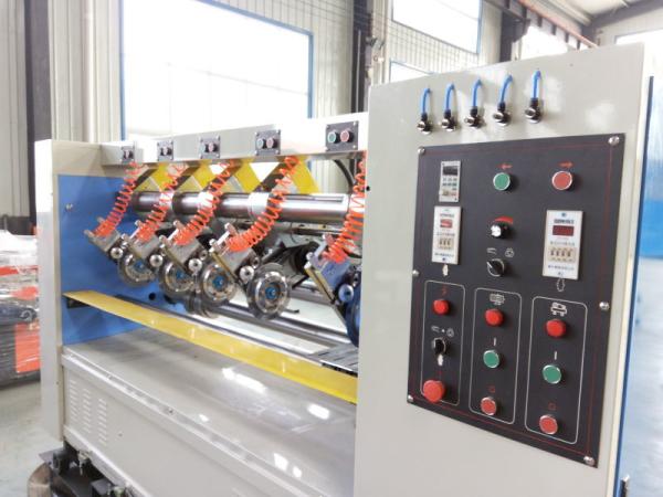 Total 4 Kw Industrial Die Cutting Machine Thin Blade Slitter Scorer Easy Installation