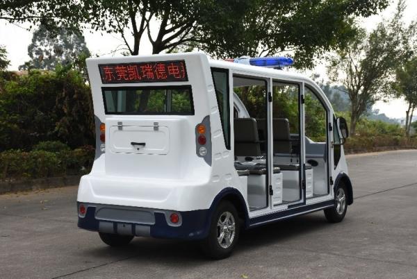 Carro-patrulha elétrico do corpo incluido com a bateria livre da manutenção do motor de C.A. 48V