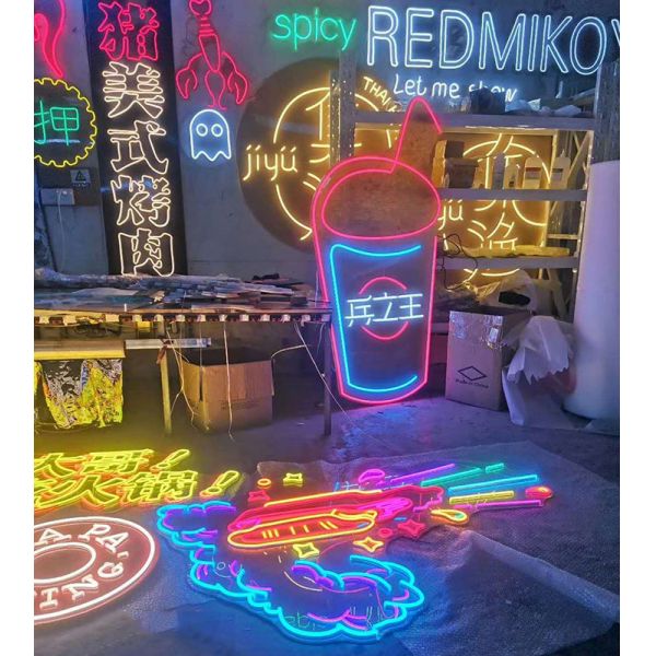 Hot Selling Popular Advertising Neon Signs Custom Wedding Letter Neon Signs