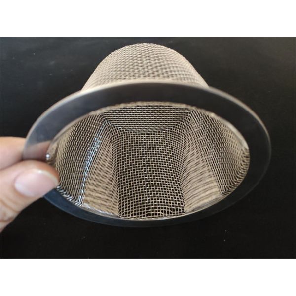 Многослойный перфорированный SS Filter Wire Mesh Sintered Bronze Basket