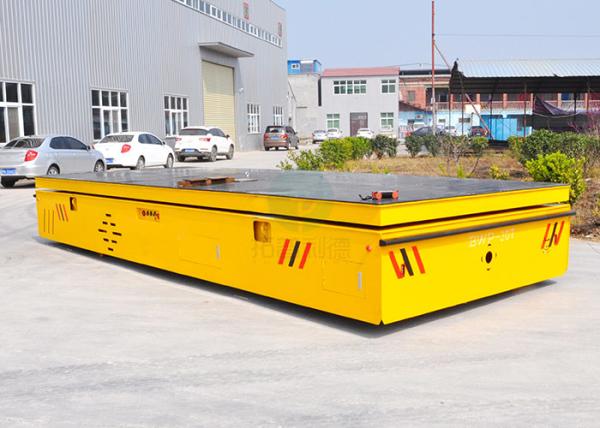 Industrial Pallet Transfer Carts 30ton Battery Power Transfer Vehicle With Lifting Function