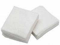 Tissu 100% scellé ultrasonique d'essuie-glace de Cleanroom de bord du polyester 120GSM