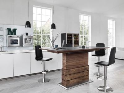 Meubles d'intérieur modernes haut de gamme Armoire en bois brun OEM / ODM disponible