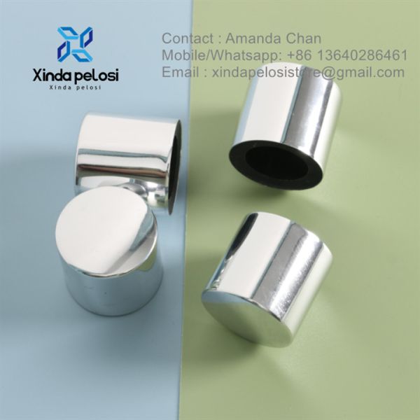 Factory Cosmetic Packaging Plastic Custom Reusable Screw Lip Metal Screw Cap