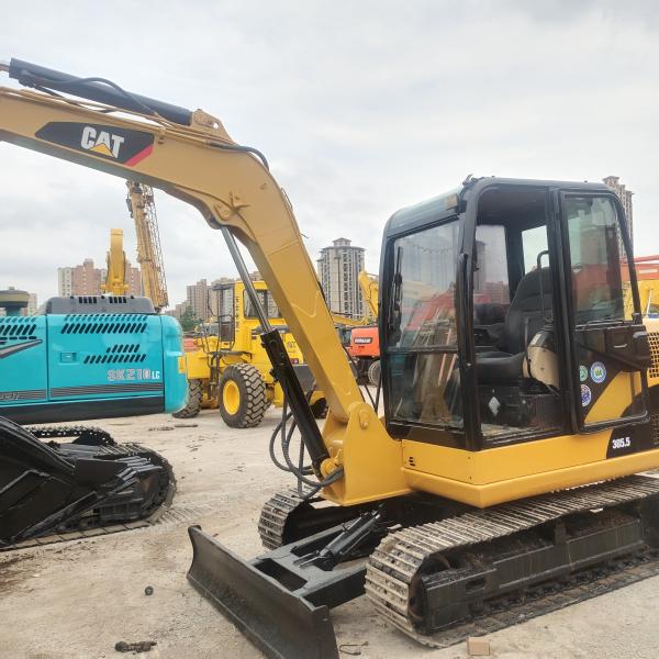 Excavadoras de segunda mão de 5 toneladas tipo CAT 305.5 Boa qualidade