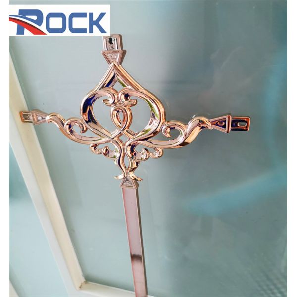 New design aluminum square 	bar decoration for home