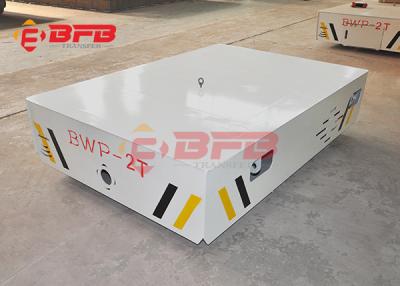 Heavy Load Electric Cement Floor Moving Die Battery Powered Trolley With Hand Held Push Button