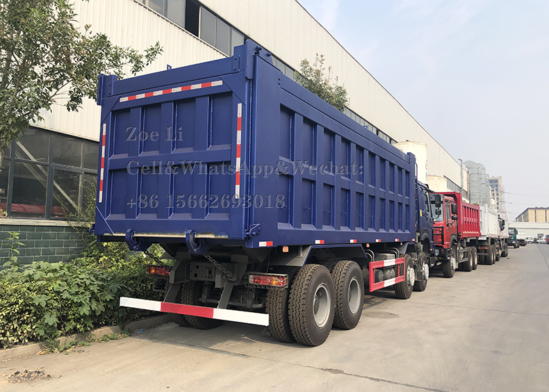 Собственная личность самосвала Уилера SINOTRUK HOWO 12 сверхмощная нагружая 8x4 3cbm 371hp