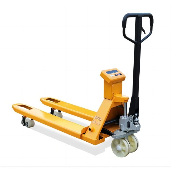 Водонепроницаемая электронная ручная взвешивание паллет Джек Гидравлический электрический грузовик для поддонов с простым электрическим вилочным погрузчиком