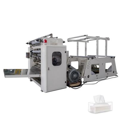 Máquina facial da fatura de lenço de papel da dobra do PLC V de Xinyun