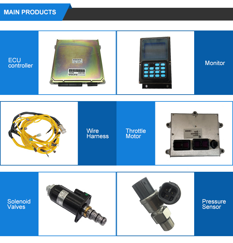 Части экскаватора ZX250-5G Гидравлический контроллер Компьютерная панель ECU YA60001376 Электрические части