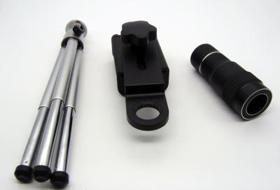 Aluminum Alloy Body Cell Phone Monocular / Smartphone Monocular For Travelling