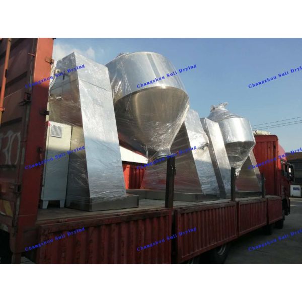 Electric Heating SZG Double Cone Rotary Vacuum Dryer Lithium Iron Phosphate
