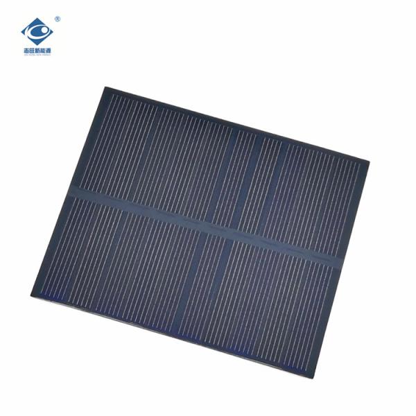 ZW-100822 PET Solar Photovoltaic Panel Ultralight Charger 1.0W Lightweight Solar PV Module 5V