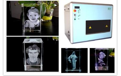 800-1200 DPI 3D Subsurface Laser Engraving Machine CE FDA Certificated