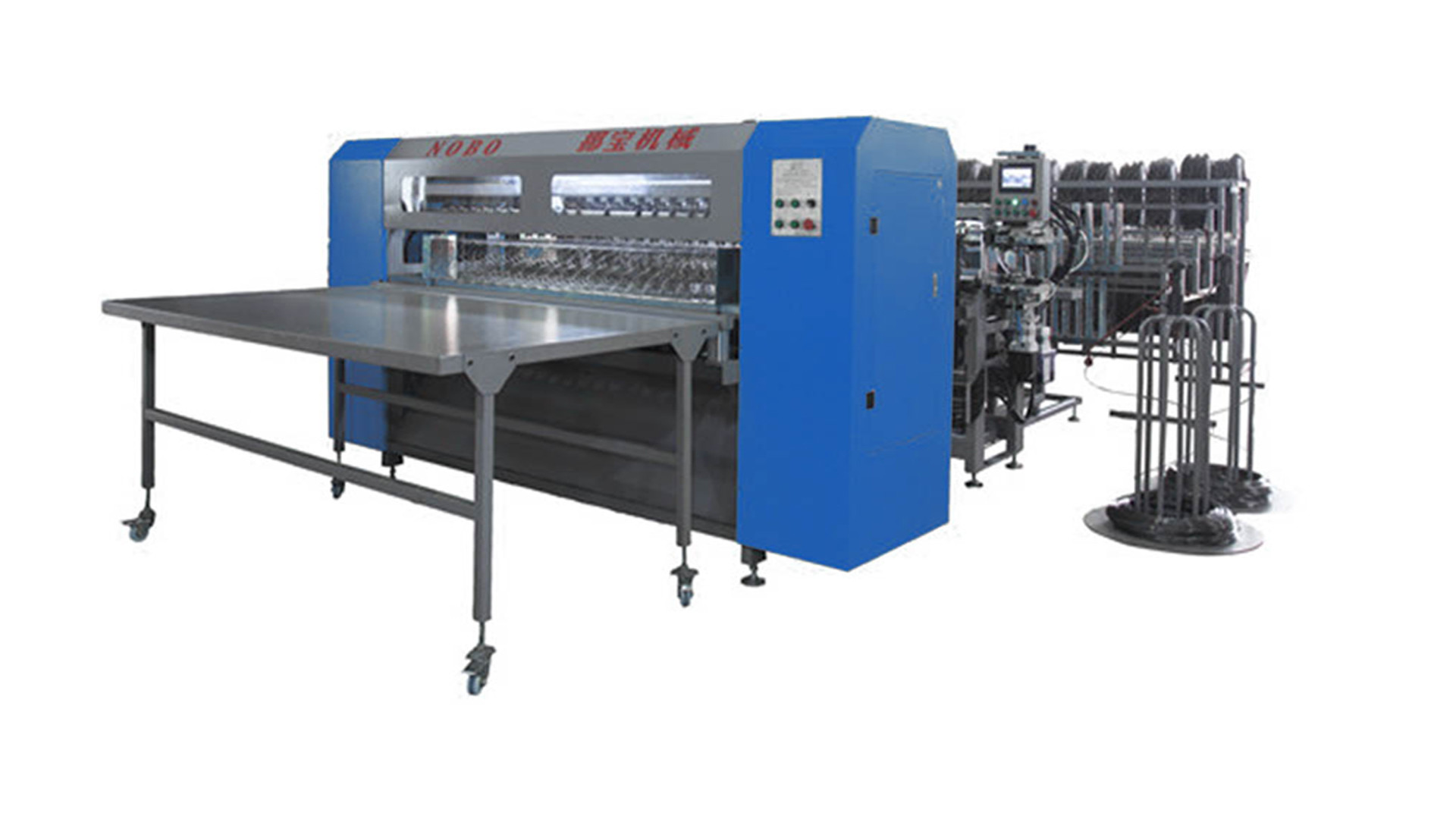 Тюфяк весны 3 участков делая машину собирает машину соединиенную тюфяком свертываясь спиралью