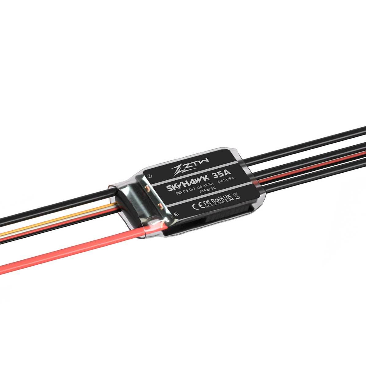 Skyhawk 35A 3-6S SBEC ZTW ESC Fixed Wing ESC For UAV VTOL RC Helicopter
