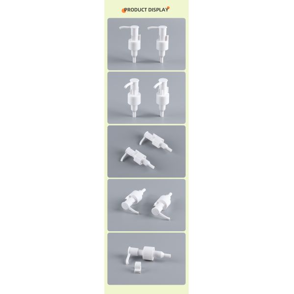 Smooth Closure 24/410 Press Plasitc Lotion Pump With Screw Cap