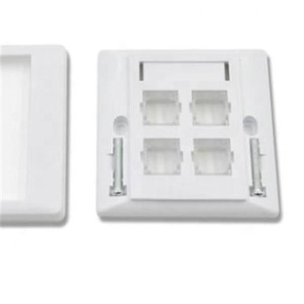 SC Style Fiber Optic Plate 1 / 2 / 3 / 4 Ports Anti UV Water Resistant