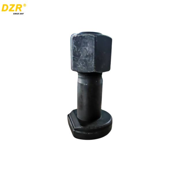 Stainless Steel Excavator Track Bolts Long Lasting For Undercarriage Parts