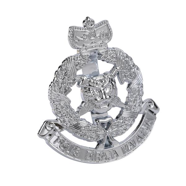 Die Casting Easter Numeral Stainless Steel Badges Double Sided Logo Malaysia