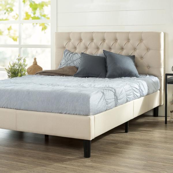 Customized color size fabric modern bed room set Strong wood structure bed frame royal double bed for Hotel Bedroom