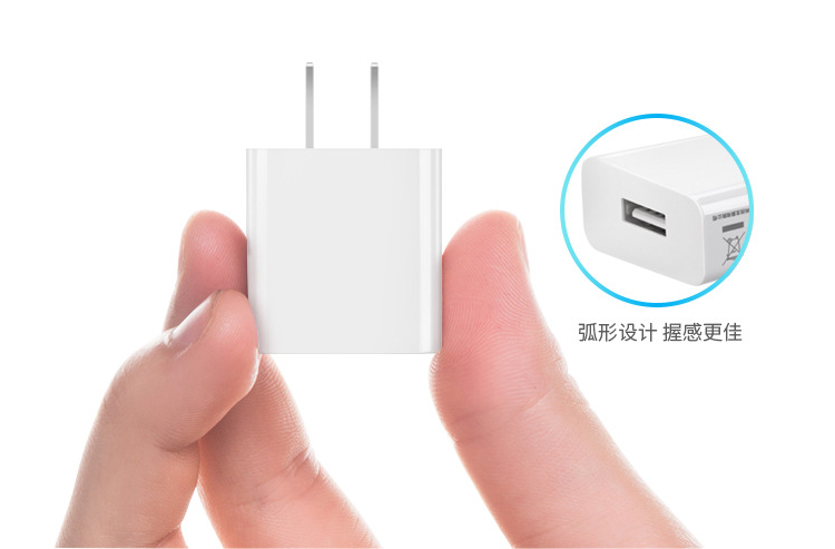 Portable US Plug Universal Single Port Travel USB Wall Charger 5V 2.1A For Mobile Phone