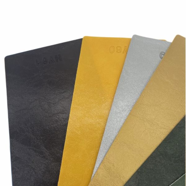 Crazy Horse 0.6mm PVC Oil Wax Tanned Leather Artificial Synthetic Leather Chair Sofa Bag Car Seat Belt Faux Leather Fabric