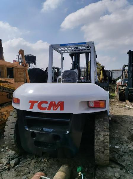 Used 10 Ton Forklift Original Japan TCM FD 100 Low Fuel