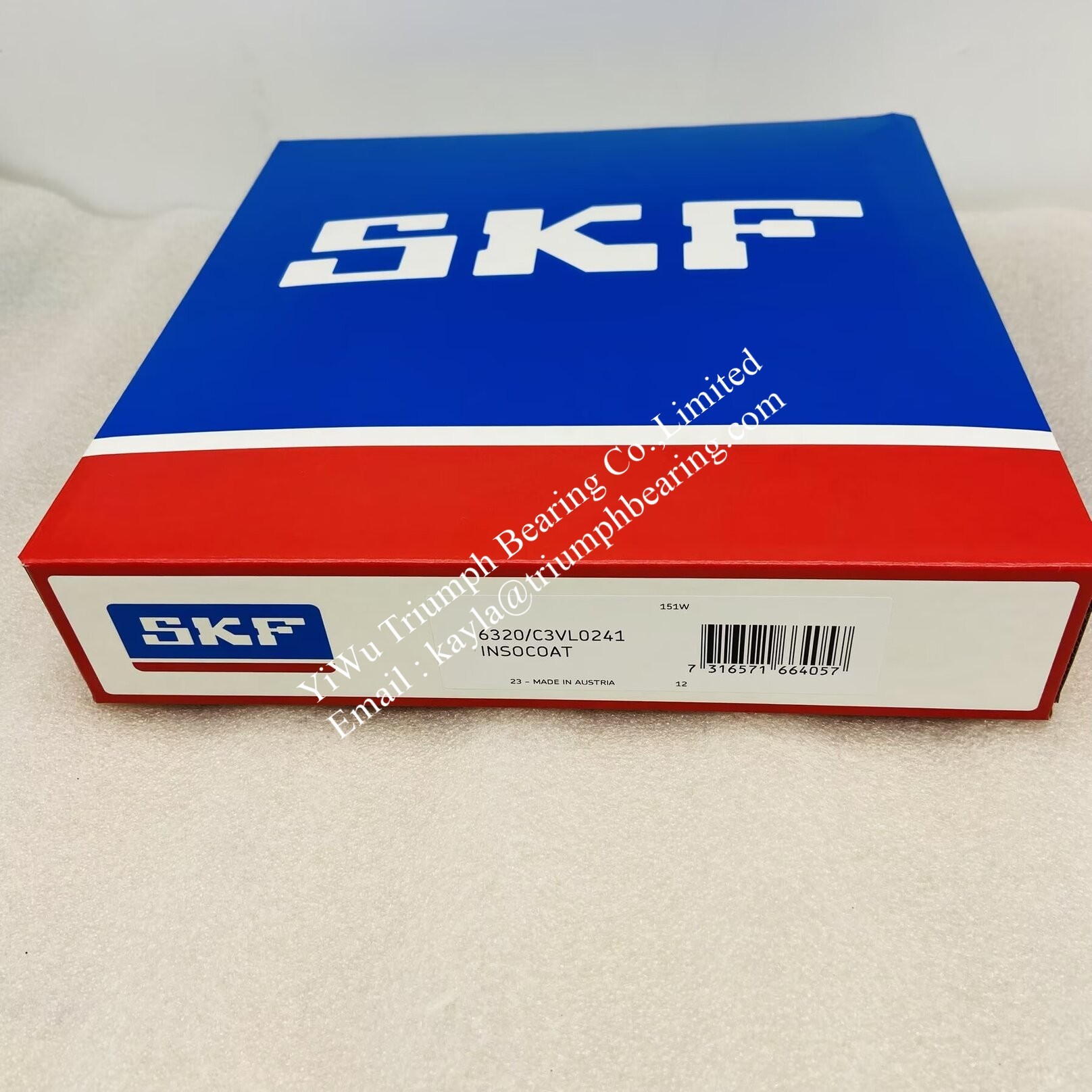 S    K   F   INSOCOAT Deep Groove Ball Bearing    6320/C3VL0241