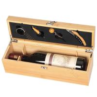 Boîte à vin en bois rétro unique porte-bouteille cadeau jour de Noël