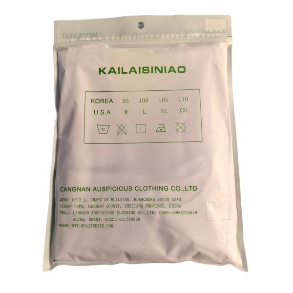 Kai Lai Si Niao  Men Cotton Vest M-XXL White Color Factory Direct Sell With Cheap Prices