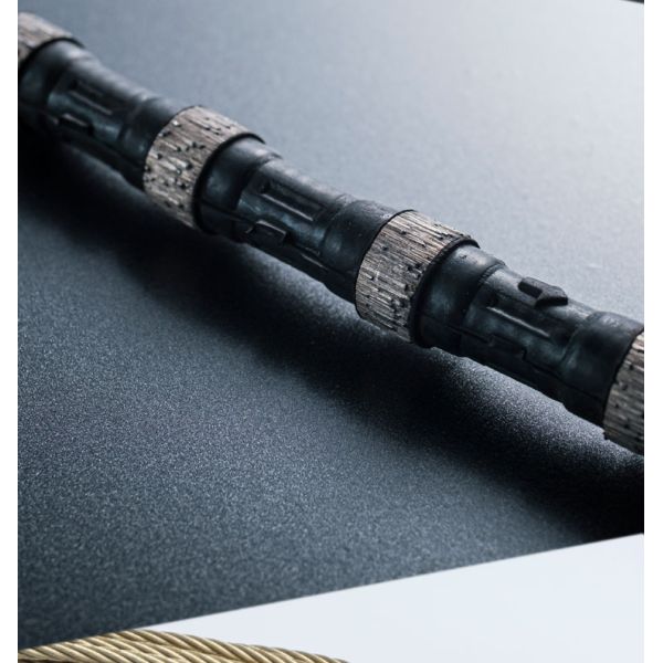 Резиновая пружина 11,5 мм алмазная проволочная пила для резки гладкого камня и гранитного мрамора в Бразилии