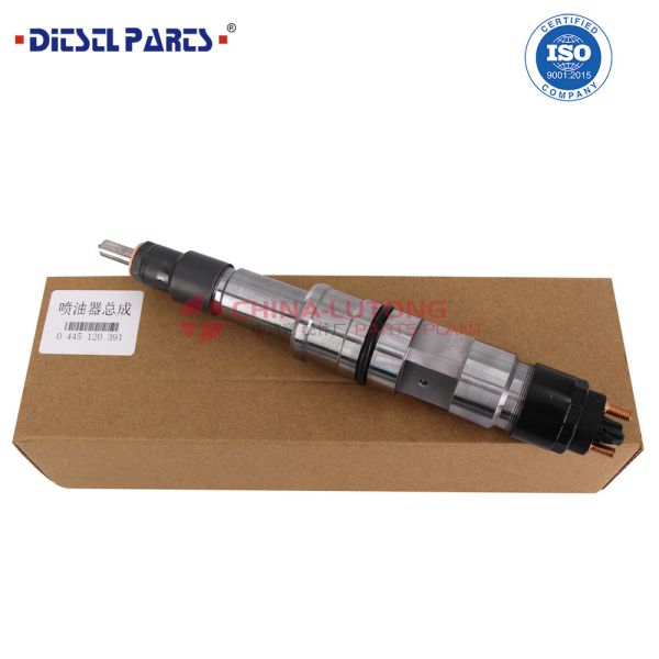 Diesel Common Rail Fuel Injector 0 445 120 391 High Quality Common Rail Fuel Injector 0445120391 for WEICHAI WP10 Engine Construction Machinery Fuel Injector