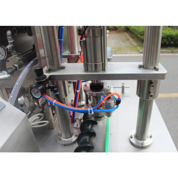 Latest Design Manufacturing Plant Hair Color Spray Filling Machine for Semi Automatic Paint Spray Aerosol Filling