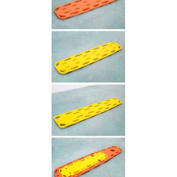 2 Folded Collapsible Spine Board Orange Ems Spine Board For Outdoor Survival