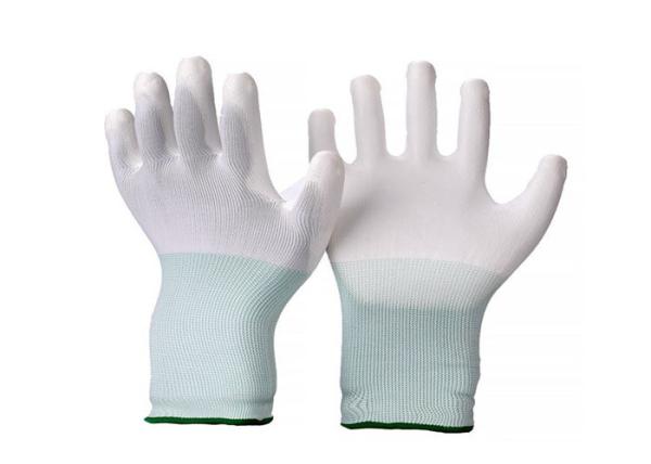 Seamless Knitted Flexible Esd Safe Gloves Knit Wrist Cuff Fit Industrial Work