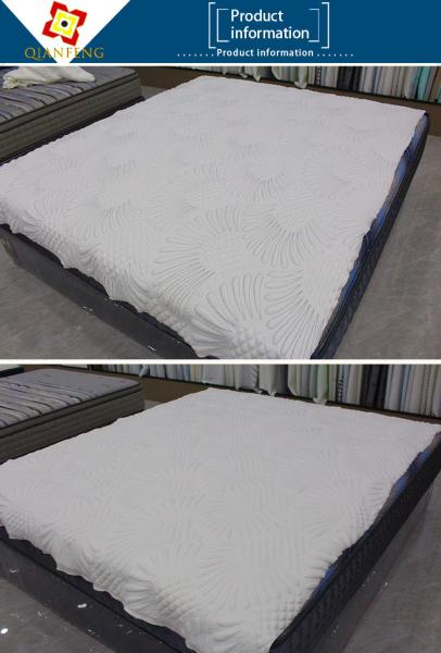 Customized Pillow Simmons Mattress Quilting Fabric Knitted Jacquard Yarn Dyed Latex