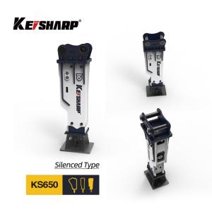 KS650 Excavator Hydraulic Breakers Excavator Attachment For Demolition Work