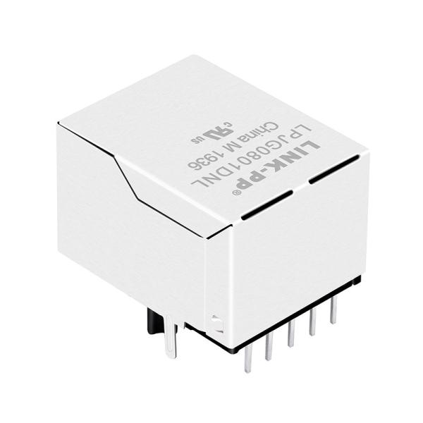 ギガビットの磁気学 LPJG0801DNL 管理対象外の媒体のコンバーターとの 48F-01NW2NL RJ45