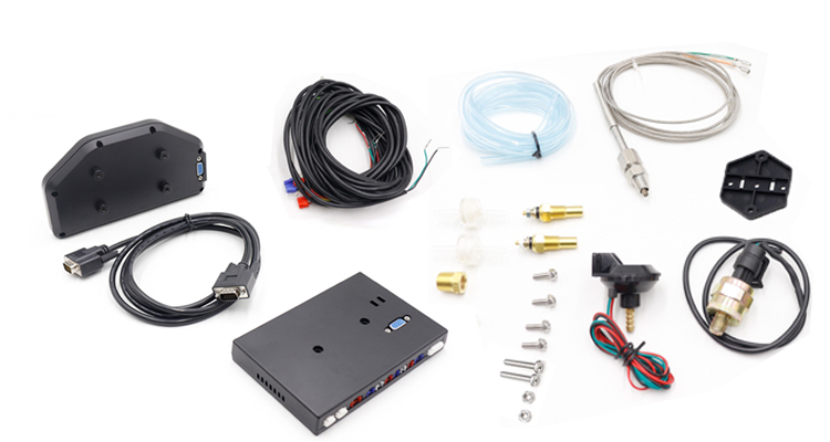 Вольтметр 10 электронного автомобиля цифровой - 16в приборная панель автомобиля ралли 6,5 дюймов водоустойчивая