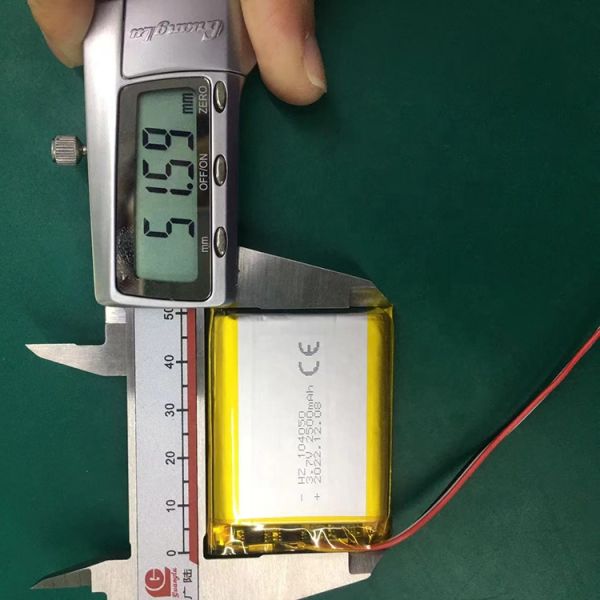 CE Certified 2500mAh IEC62133 Lithium Polymer Battery 3.7V Rechargeable Li-polymer Battery Pack