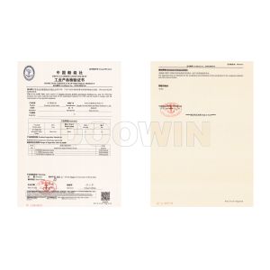QINGDAO DOOWIN MARINE ENGINEERING CO., LTD. Certifications